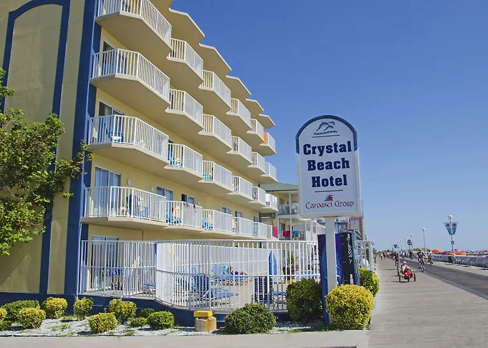 Beach hotel: Crystal Beach Hotel